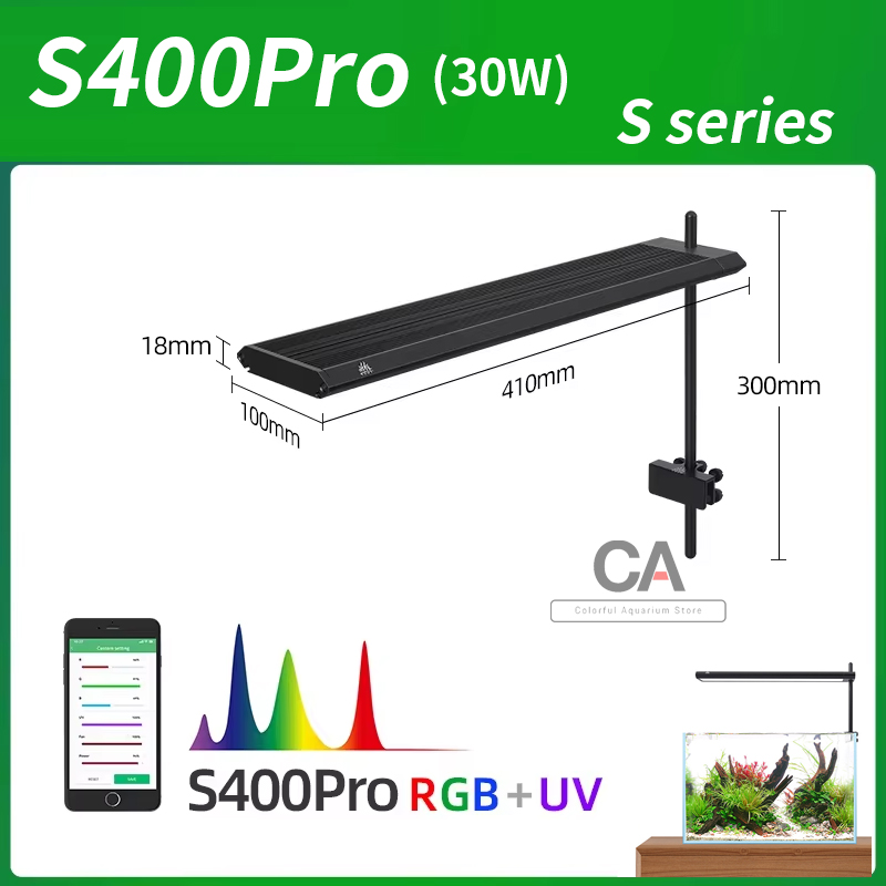 Aquarium Fish Live - WEEK AQUA S Series RGB+UV Full