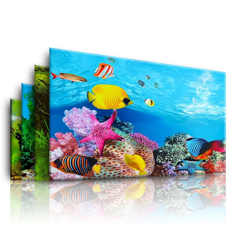 Aquarium Fish Background - Background for Aquarium 3d Sticker Poster