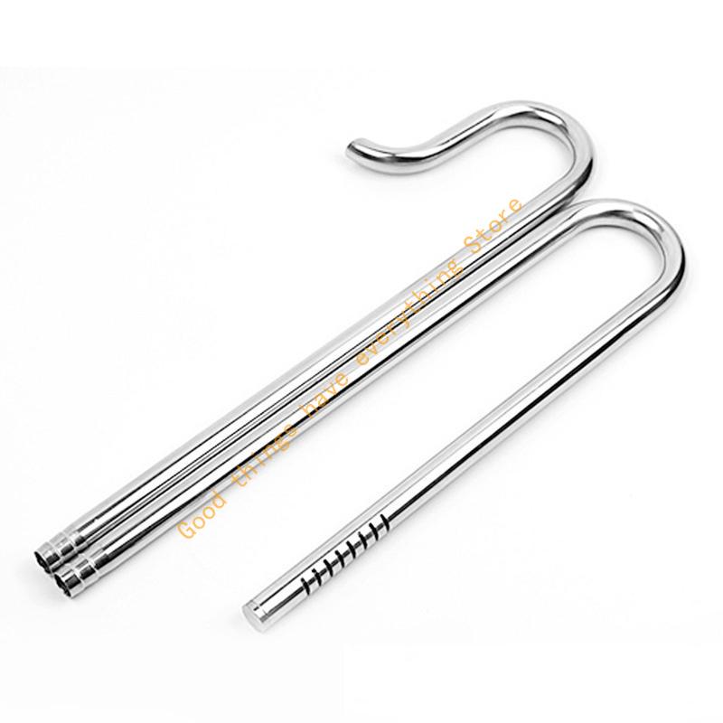 Aquarium Fish In Online - 2pcs Stainless Steel Pipe Metal Inflow