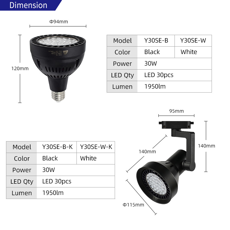 Aquarium Led Light - Y30SE Full Spectrum Aluminum Led Aquarium