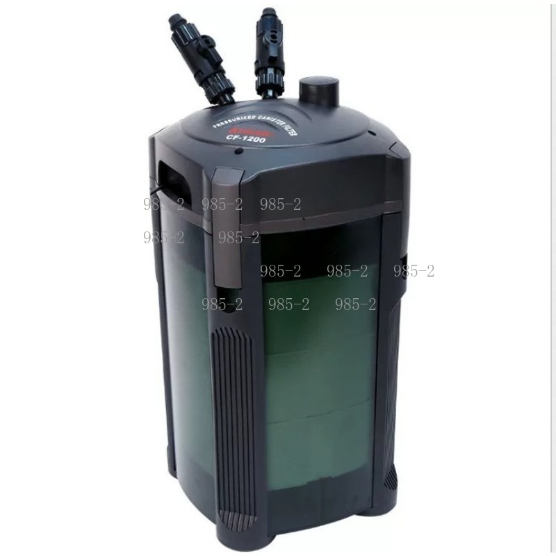 Fish Tank Filter Aquarium - Ultra Quiet Aquarium Canister FilterCF1200 External