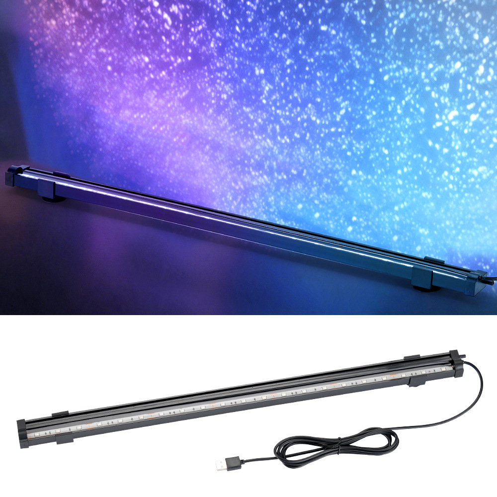 Aquarium Fish Light Lamp - USB LED Aquarium Air Bubble Light