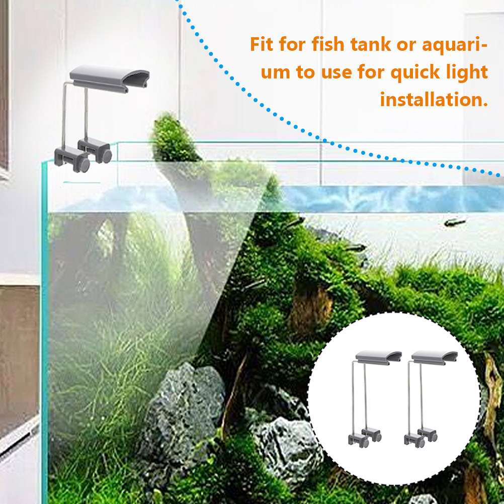 2Pcs Aquarium Light Stand Adju - Aquarium Fish Light Lamp 评论和价格