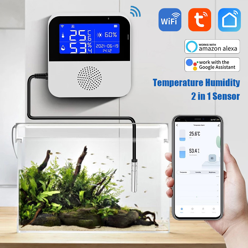 WiFi Tuya Smart Life LED Displ - Aquarium Fish Live 评论和价格