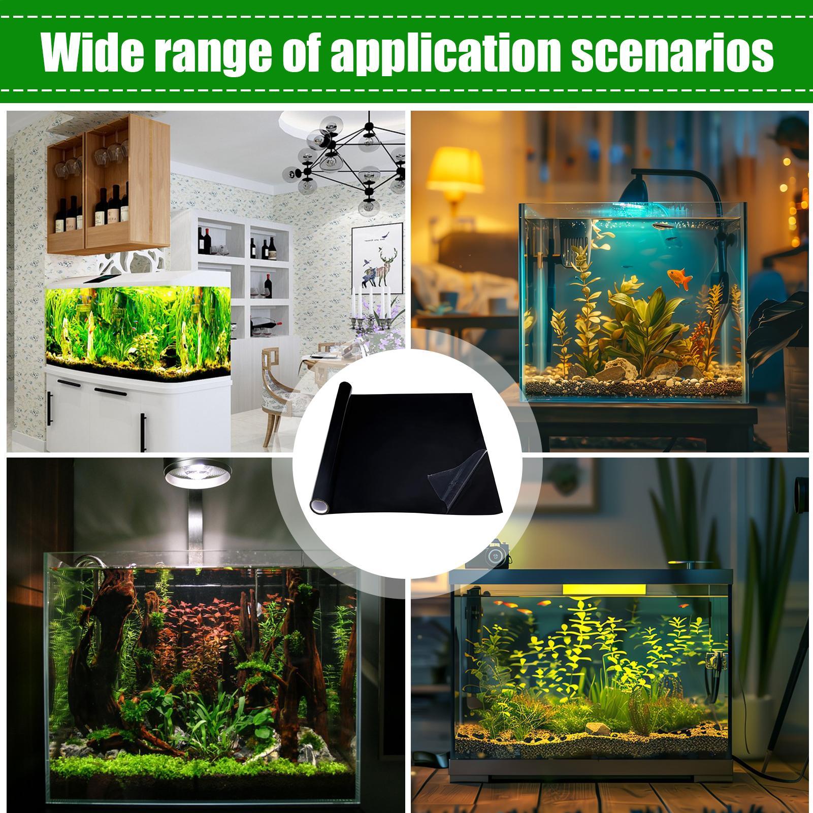 Fish Tank Background Static Cl - Aquarium Fish Poster 评论和价格