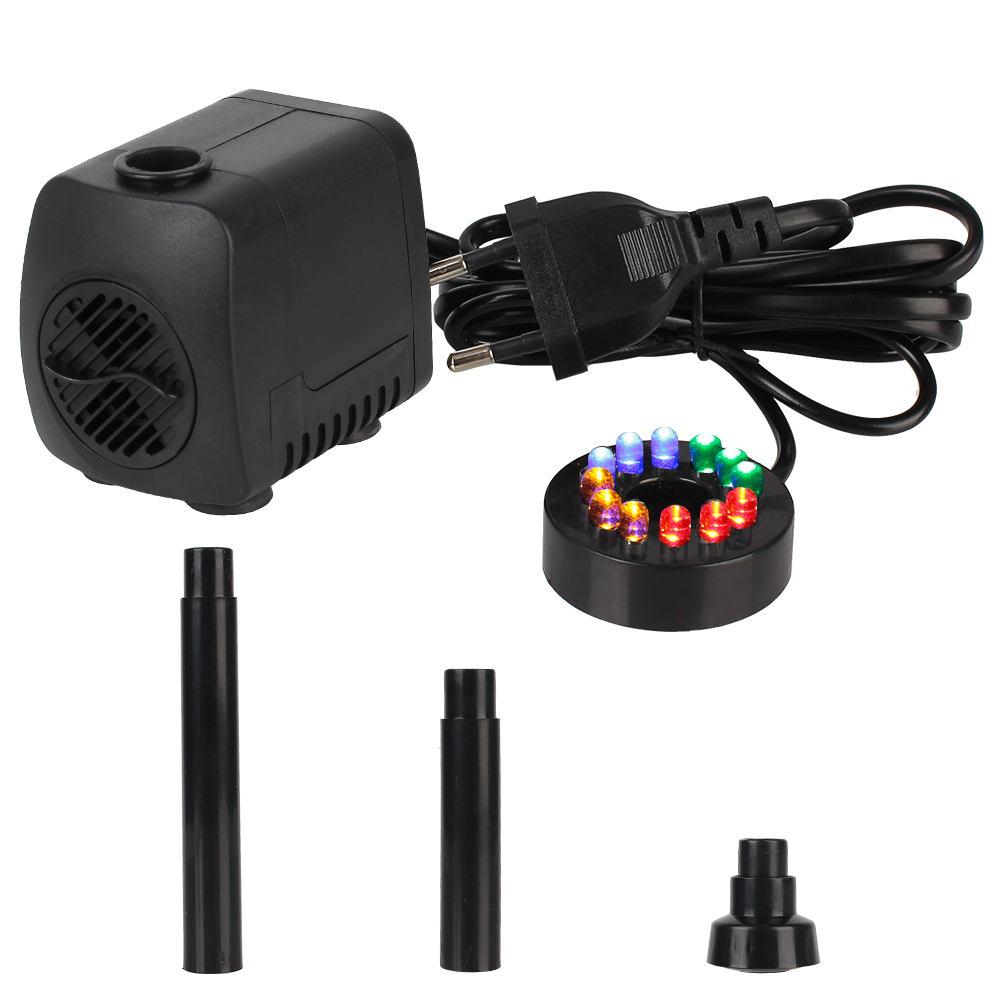 Garden Aquarium Fountain EU Pl - Aquarium Led Light 评论和价格