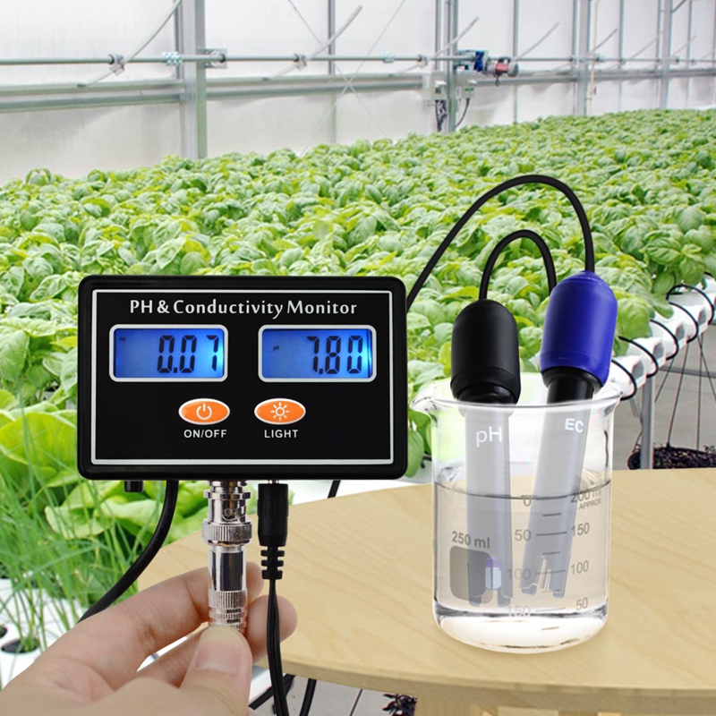 Digital Online PH EC Monitor 0 - Aquarium Fish In Online 评论和价格