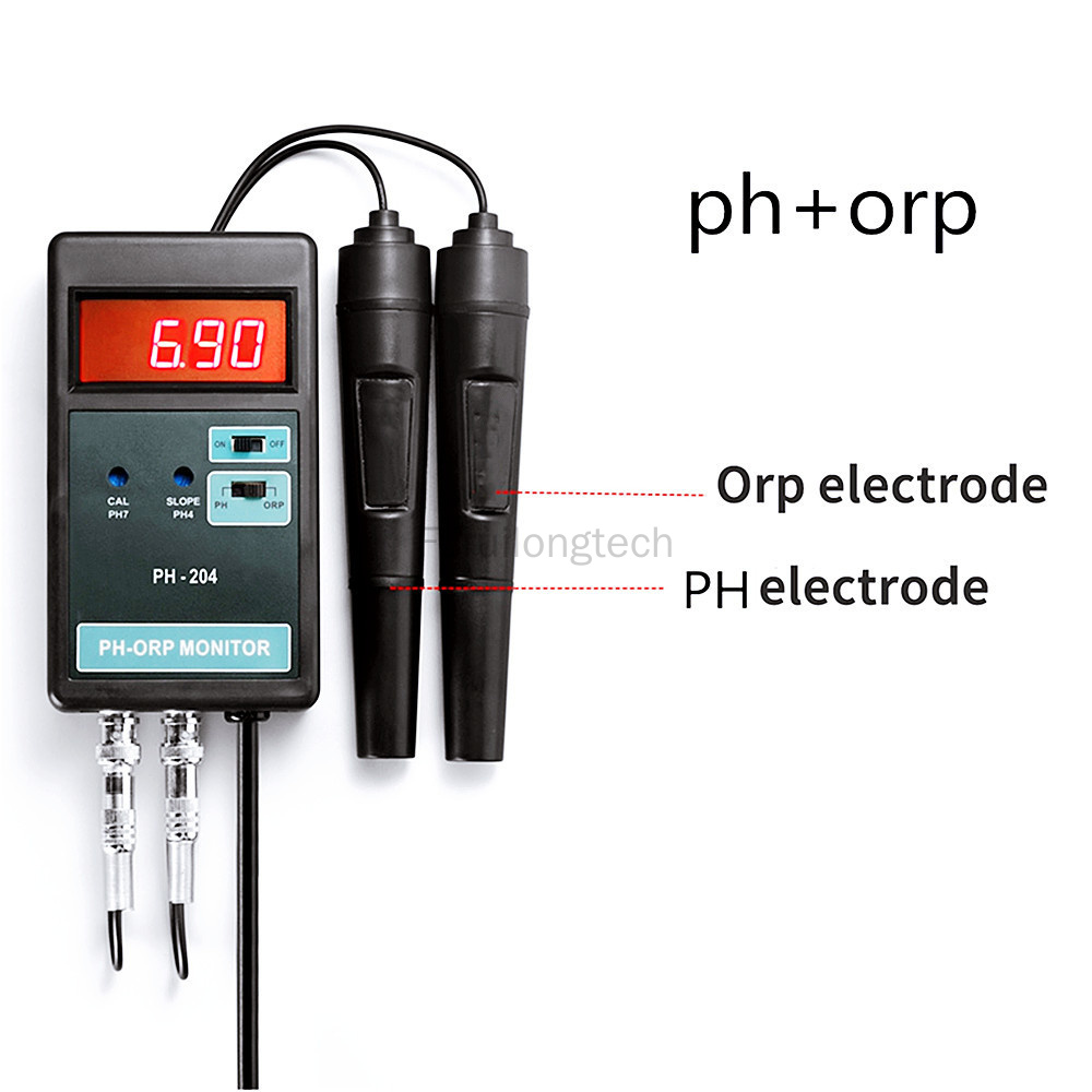 PH-204 Digital PH/ORP Meter Te - Aquarium Fish In Online 评论和价格