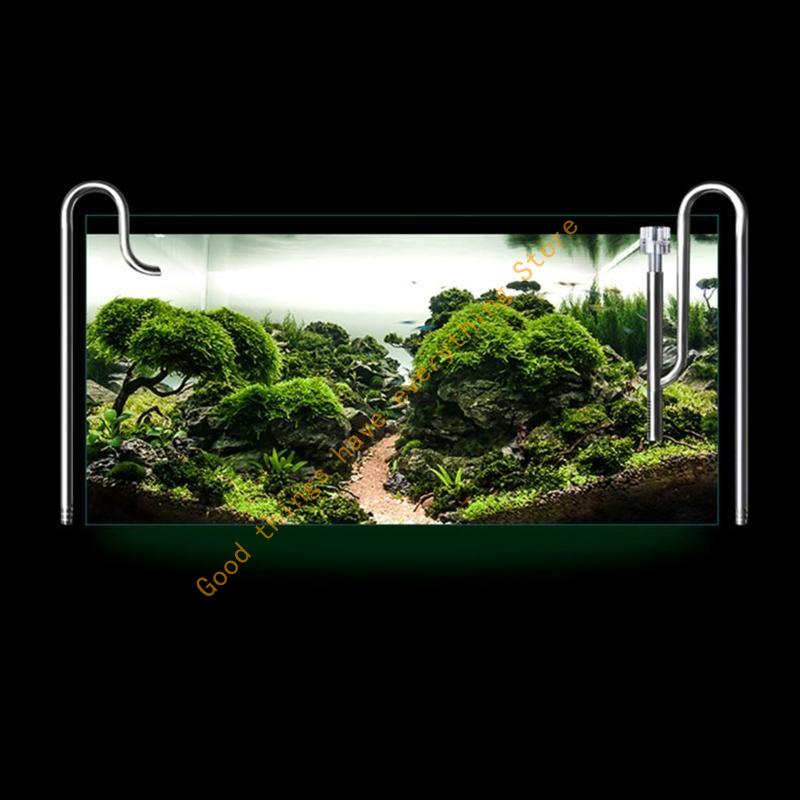 2pcs Stainless Steel Pipe Meta - Aquarium Fish In Online 评论和价格