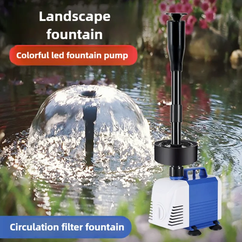110V 220V Fish pond fountain p - Aquarium Fish Care 评论和价格