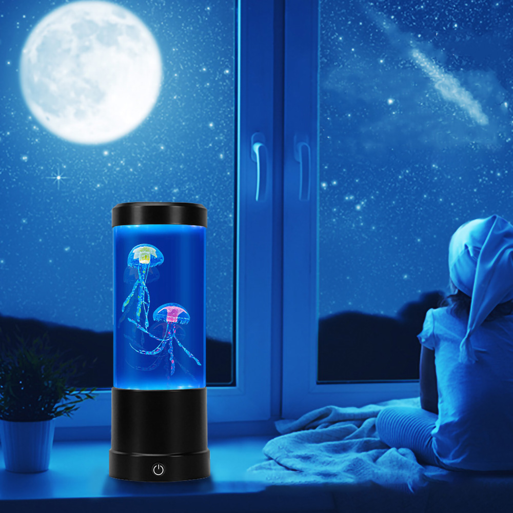 Jellyfish Lamp LED Remote Cont - Aquarium Fish Discus 评论和价格