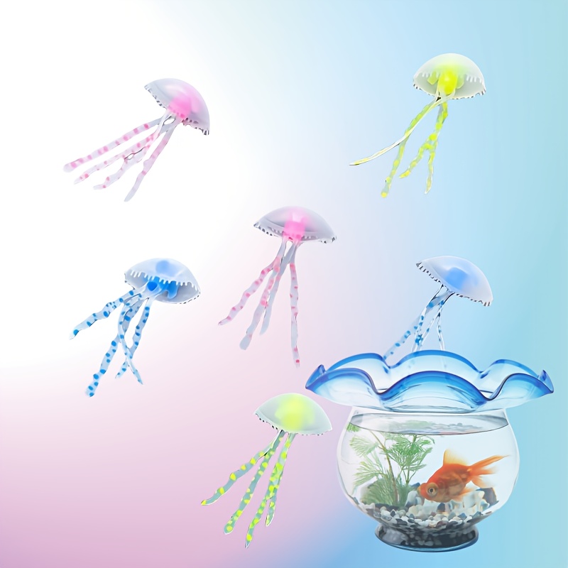 3/5Pcs Luminous Jellyfish Aqua - Aquarium Fish Discus 评论和价格
