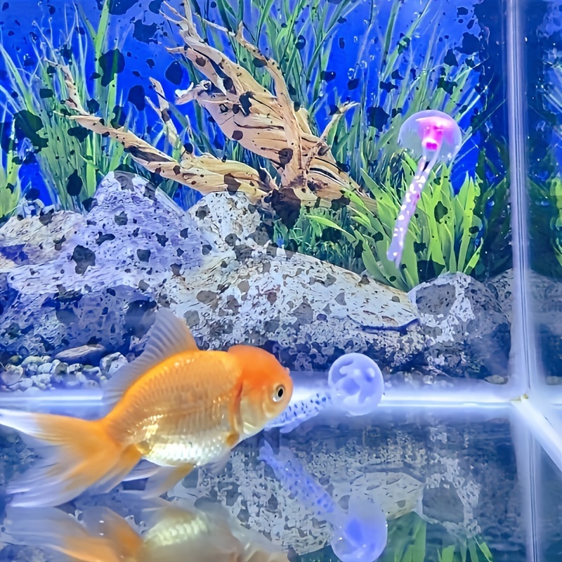 3/5Pcs Luminous Jellyfish Aqua - Aquarium Fish Discus 评论和价格
