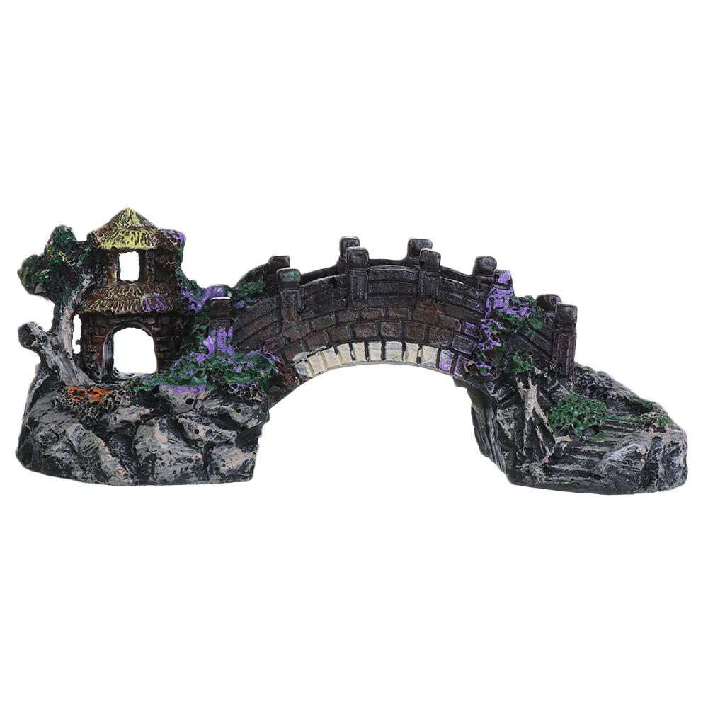 Arbor Tree Plant Aquatic Pet S - Aquarium Fish Bridge 评论和价格