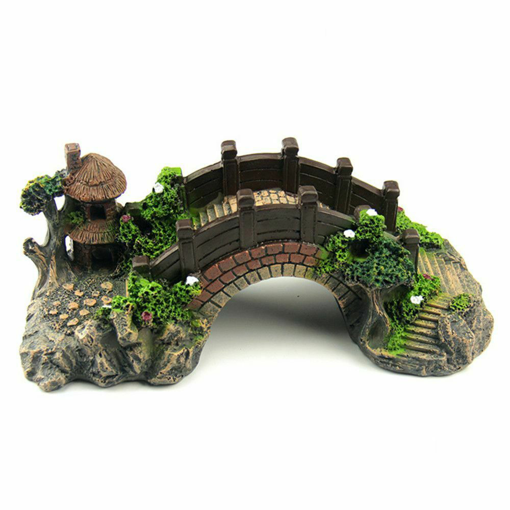 Arbor Tree Plant Aquatic Pet S - Aquarium Fish Bridge 评论和价格