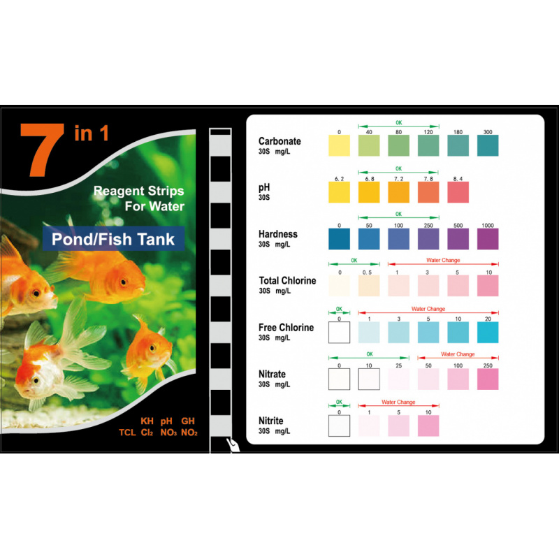 7-In-1 PH Test Strip, Aquarium - Aquarium Test Kit 评论和价格