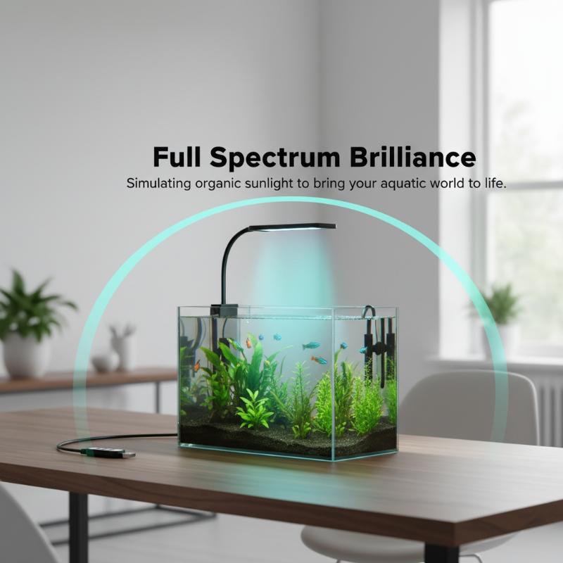USB Aquarium Clip Light Flexib - Aquarium Led Light 评论和价格