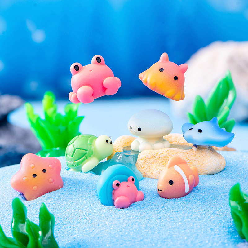 Creative Resin Ocean Animals D - Aquarium Fish Discus 评论和价格