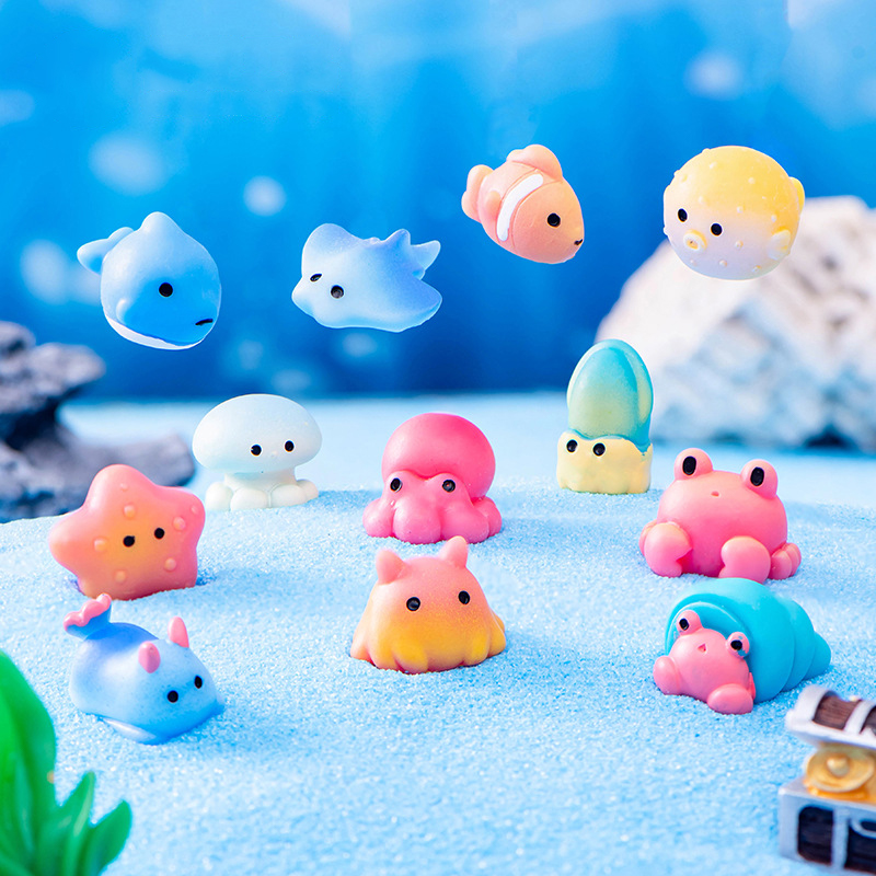 Creative Resin Ocean Animals D - Aquarium Fish Discus 评论和价格