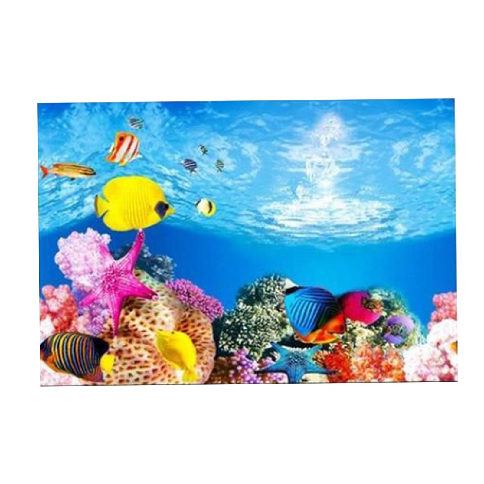 3D Effect Aquarium Background  - Aquarium Fish Poster 评论和价格