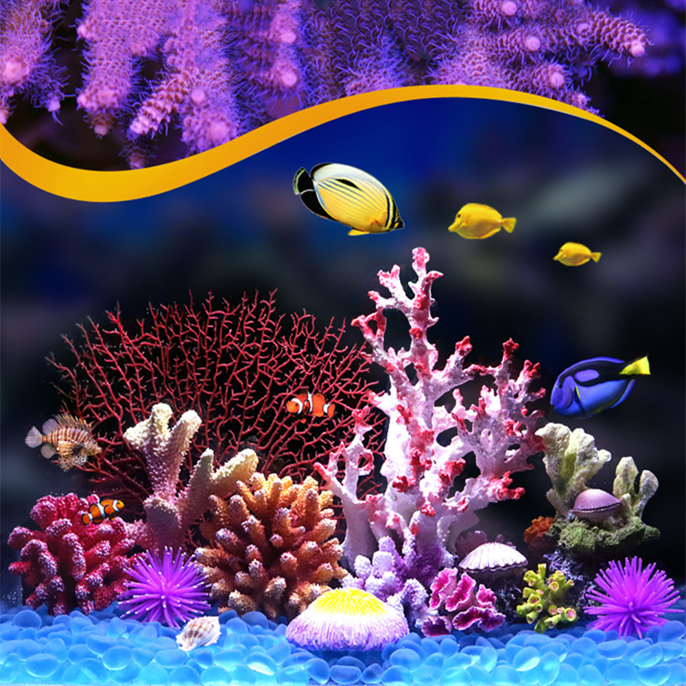 New Artificial Resin Coral Ree - Aquarium Fish Discus 评论和价格