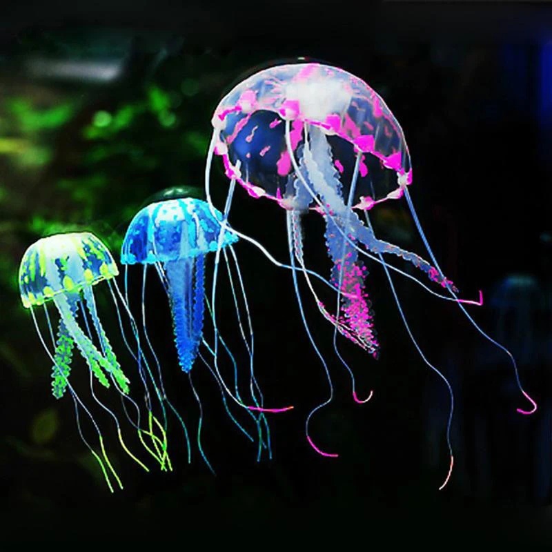1/2pcs Silicone Fish Simulatio - Aquarium Fish Discus 评论和价格