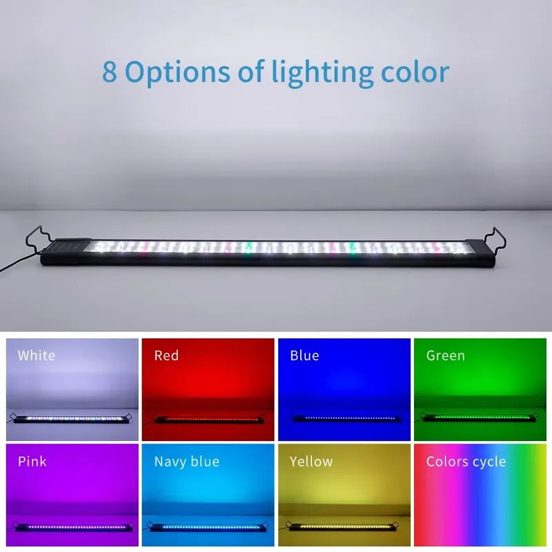 LED Programmable Aquarium Ligh - Aquarium Fish Light Lamp 评论和价格