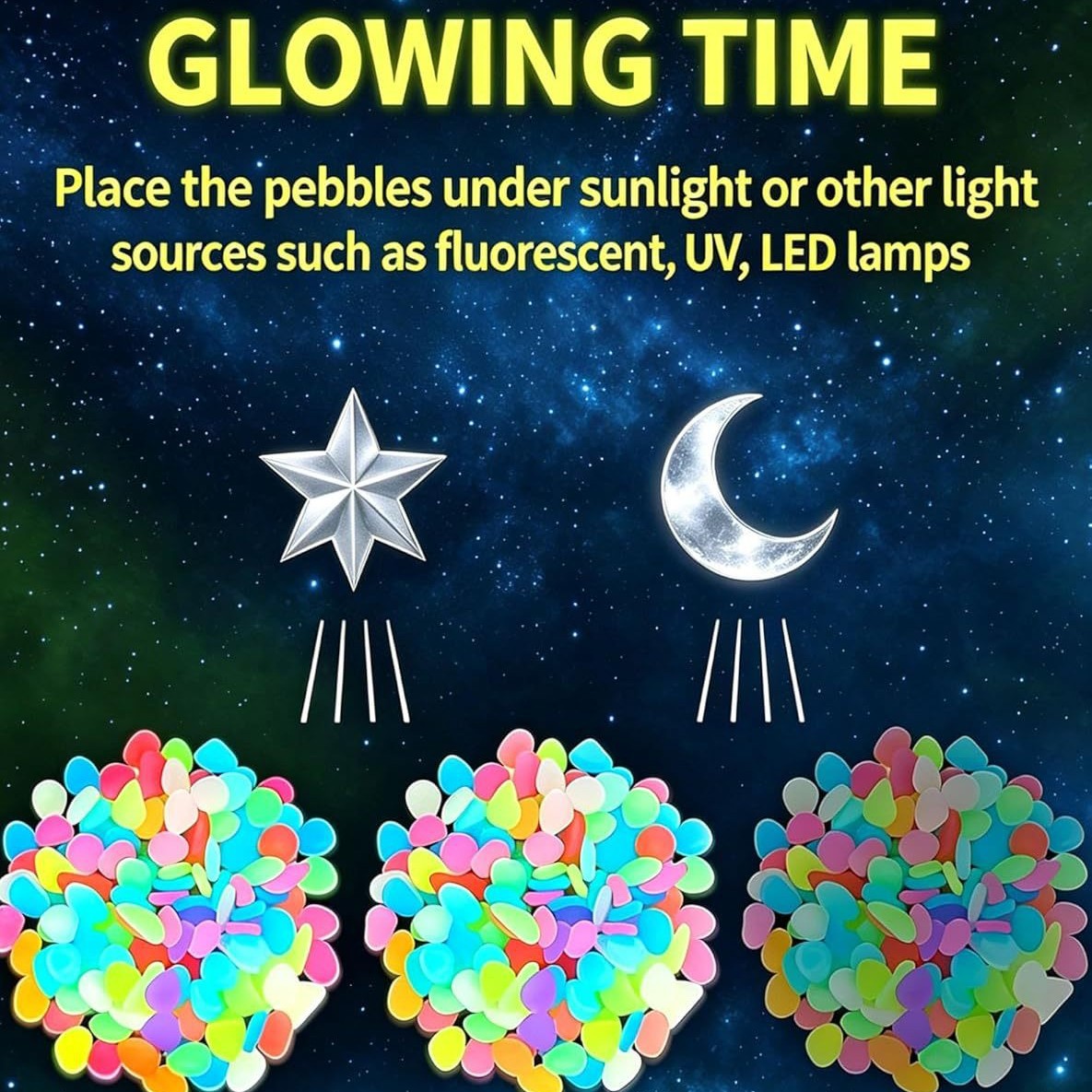Colorful Glow In The Dark Lumi - Aquarium Led Light 评论和价格