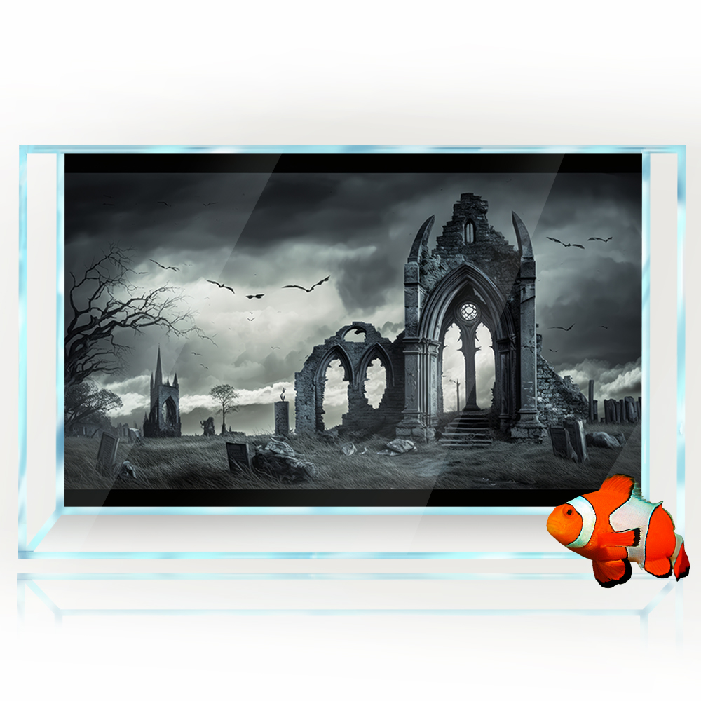 Aquarium Background Sticker De - Aquarium Fish Poster 评论和价格