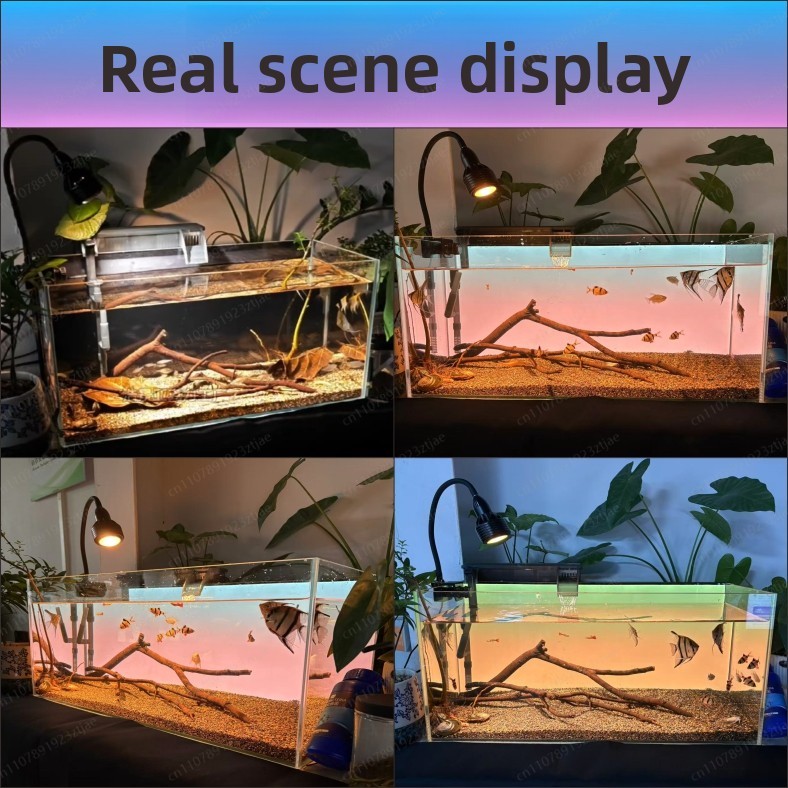 Black Acrylic Aquarium Backgro - Aquarium Led Light 评论和价格