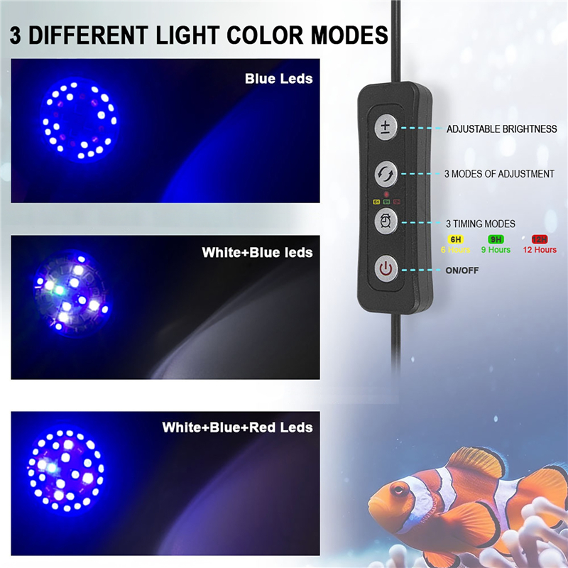 30W Aquarium Fish Tank Sea Wat - Aquarium Fish Light Lamp 评论和价格