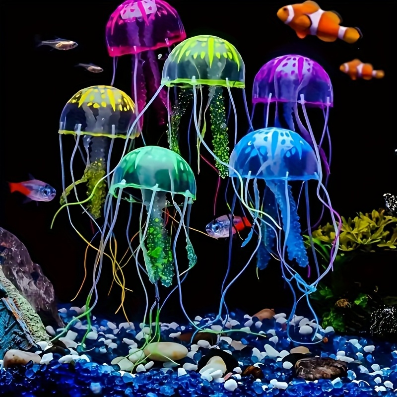 Luminous Simulation Jellyfish  - Aquarium Fish Discus 评论和价格