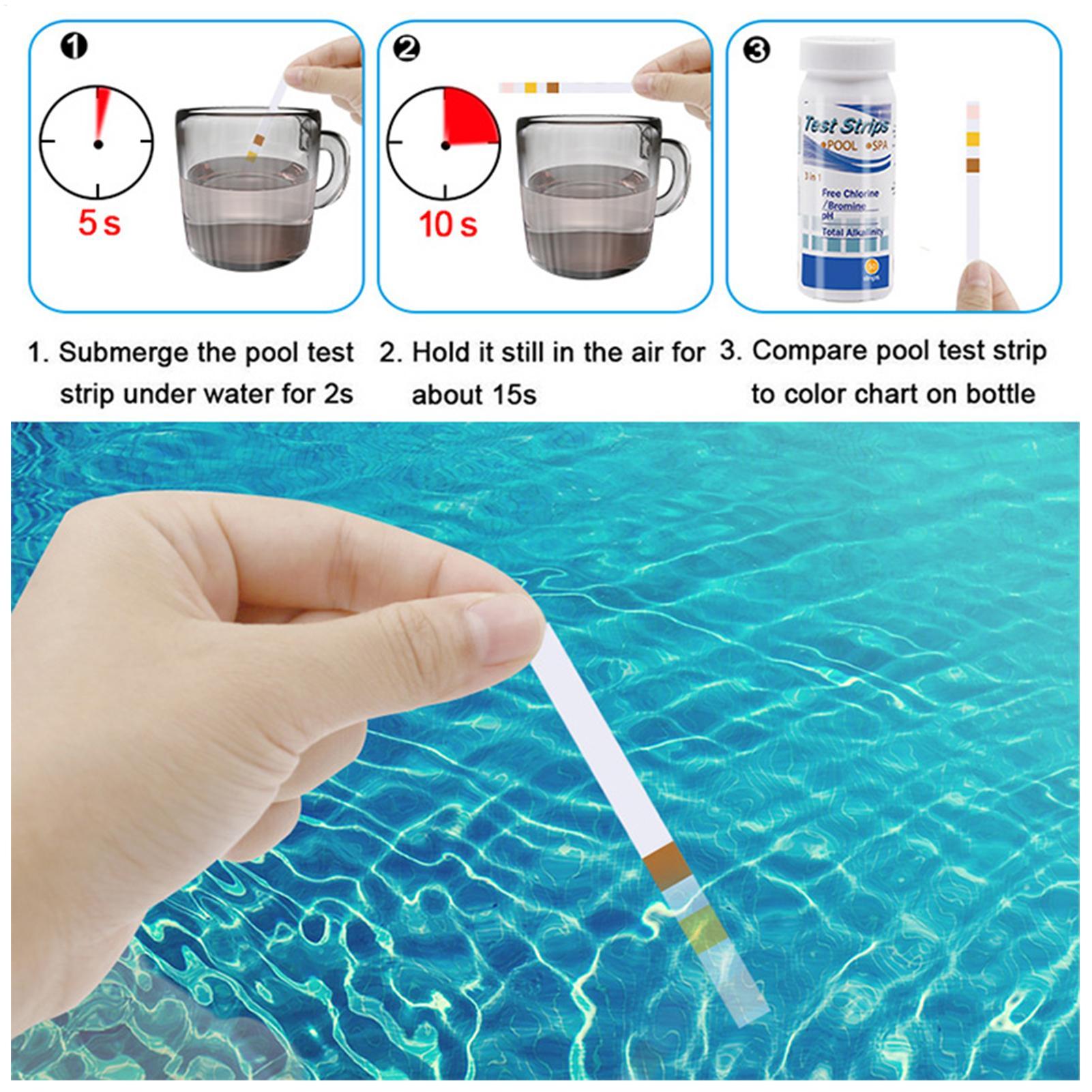 Chlorine PH Test Strips SPA Sw - Aquarium Test Kit 评论和价格