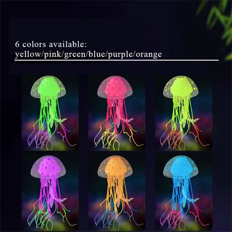 Artificial Swim Luminous Jelly - Aquarium Fish Discus 评论和价格