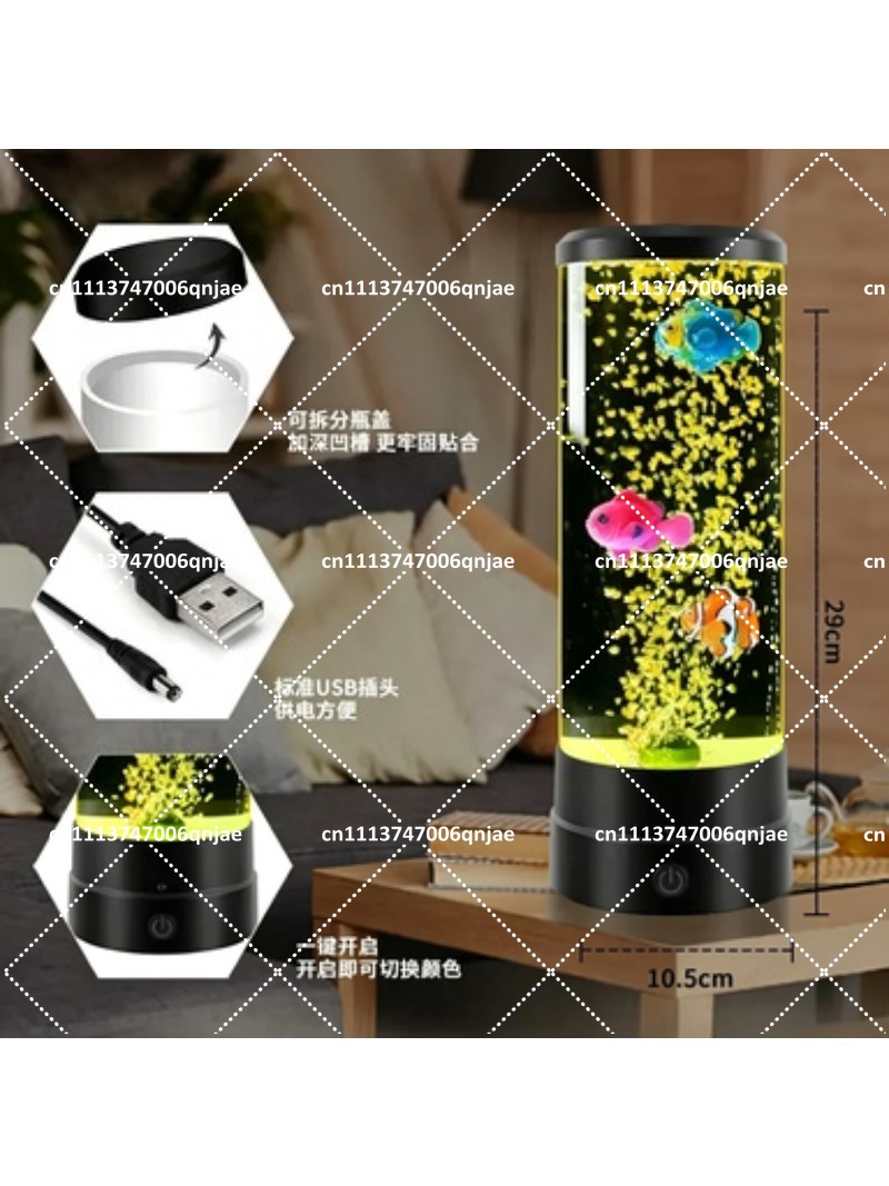 Simulation LED Electronic Fish - Aquarium Fish Light Lamp 评论和价格