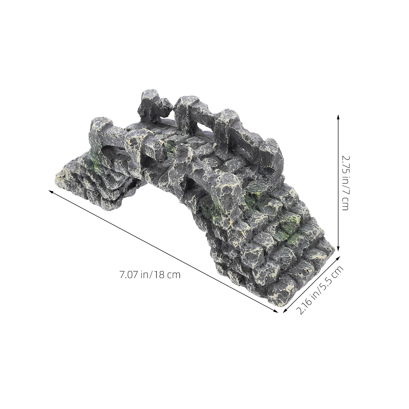 Miniature Resin Arch Bridge fo - Aquarium Fish Bridge 评论和价格