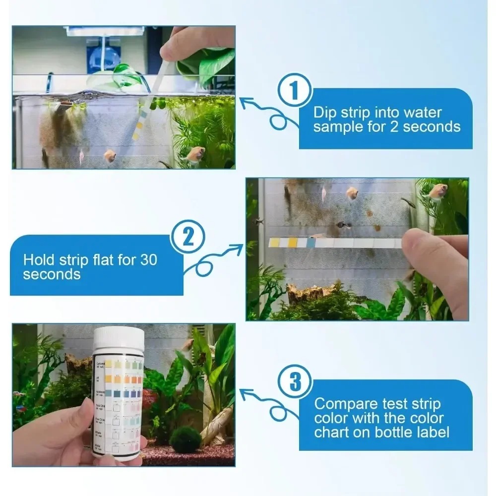 Aquarium Test Strip  PH Qualit - Aquarium Test Kit 评论和价格