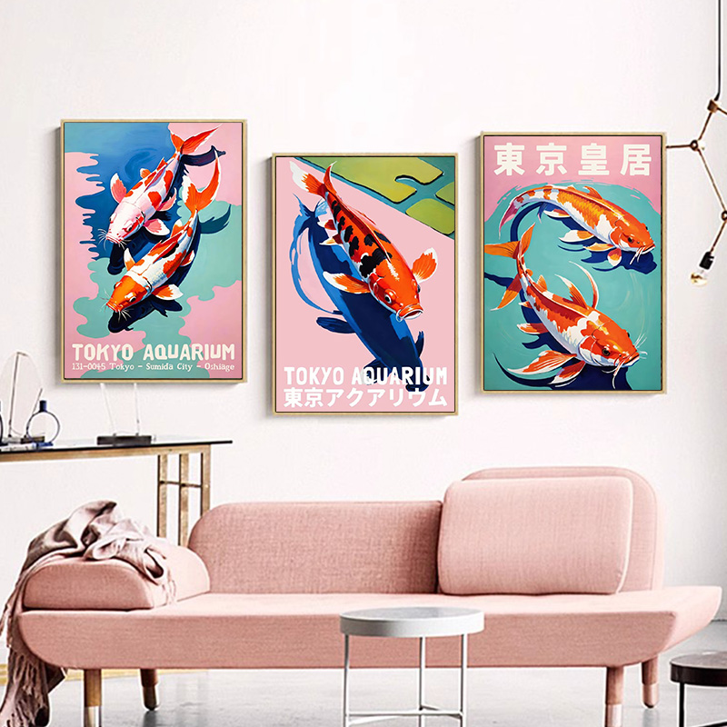 Japan Aesthetic Fish Poster To - Aquarium Fish Poster 评论和价格