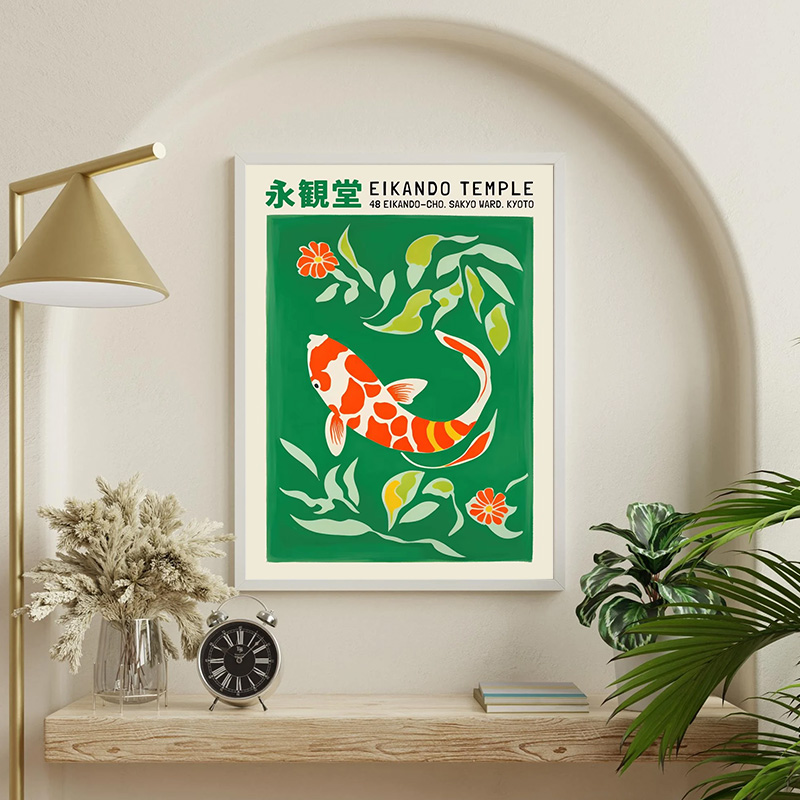 Japan Aesthetic Fish Poster To - Aquarium Fish Poster 评论和价格