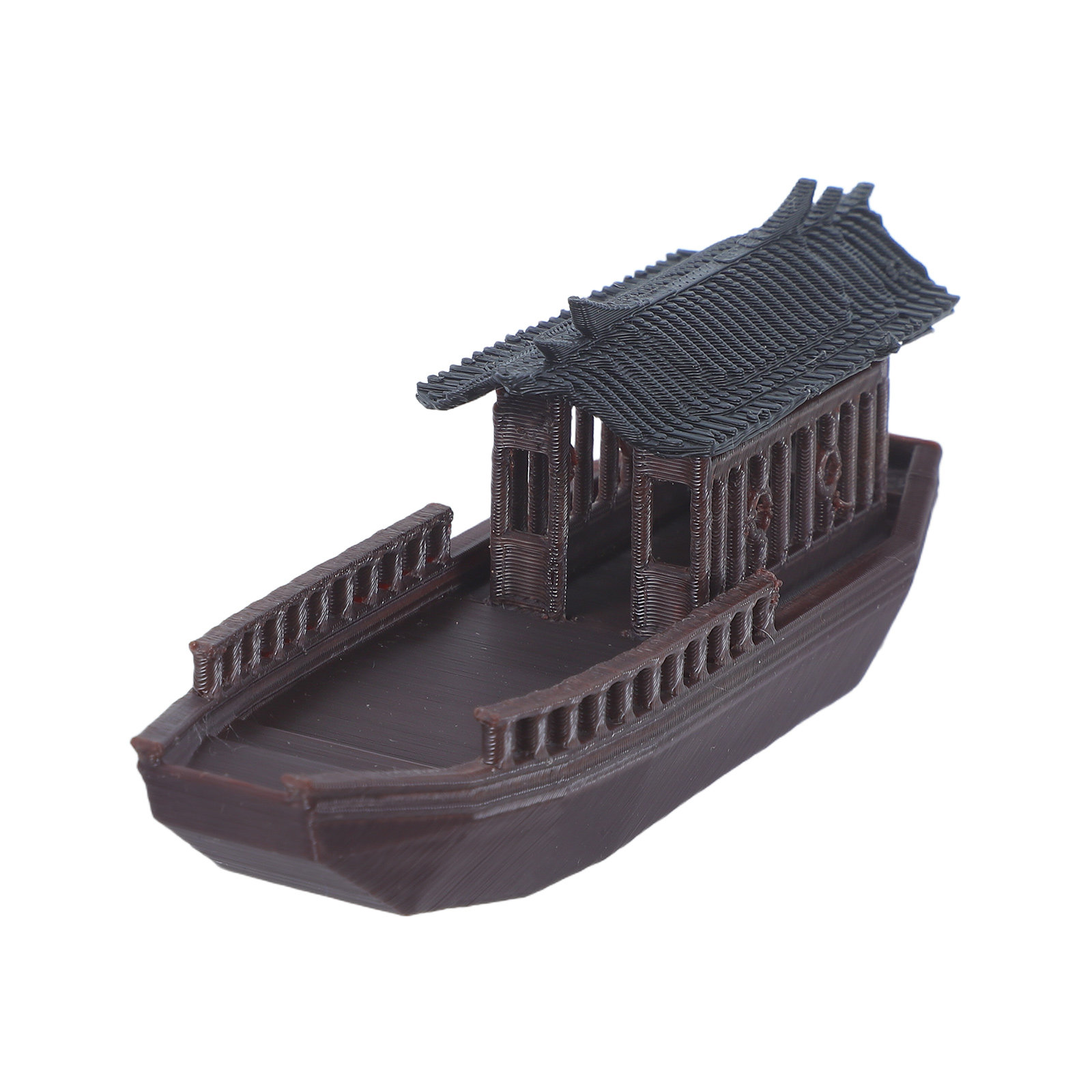 Miniature Chinese Fishing Boat - Fish Toy In Aquarium 评论和价格