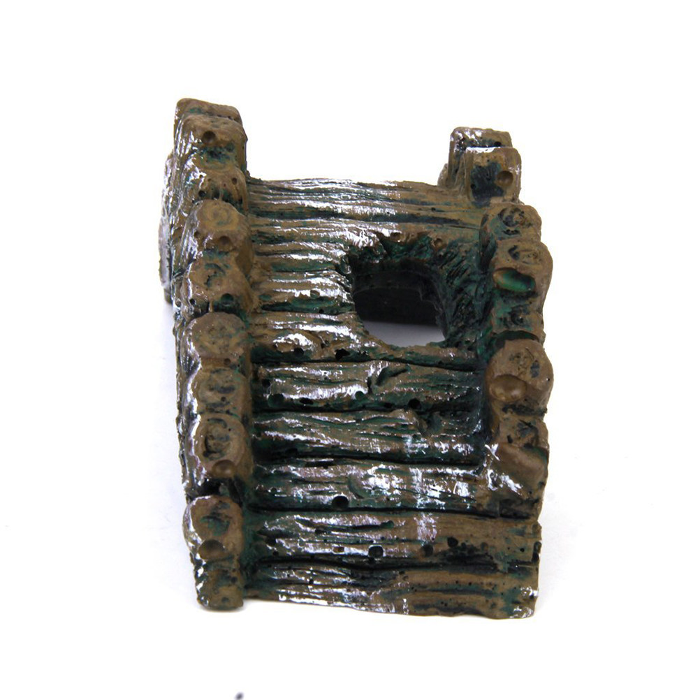 Aquarium Ornament Resin Arch B - Aquarium Fish Bridge 评论和价格