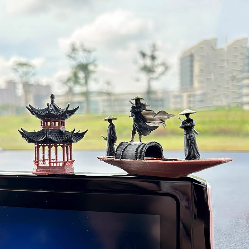 Car Interior Accessories Doll  - Fish Toy In Aquarium 评论和价格