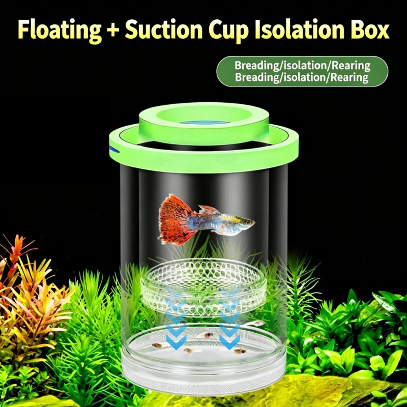 Transparent Floating Aquarium  - Fish Toy In Aquarium 评论和价格