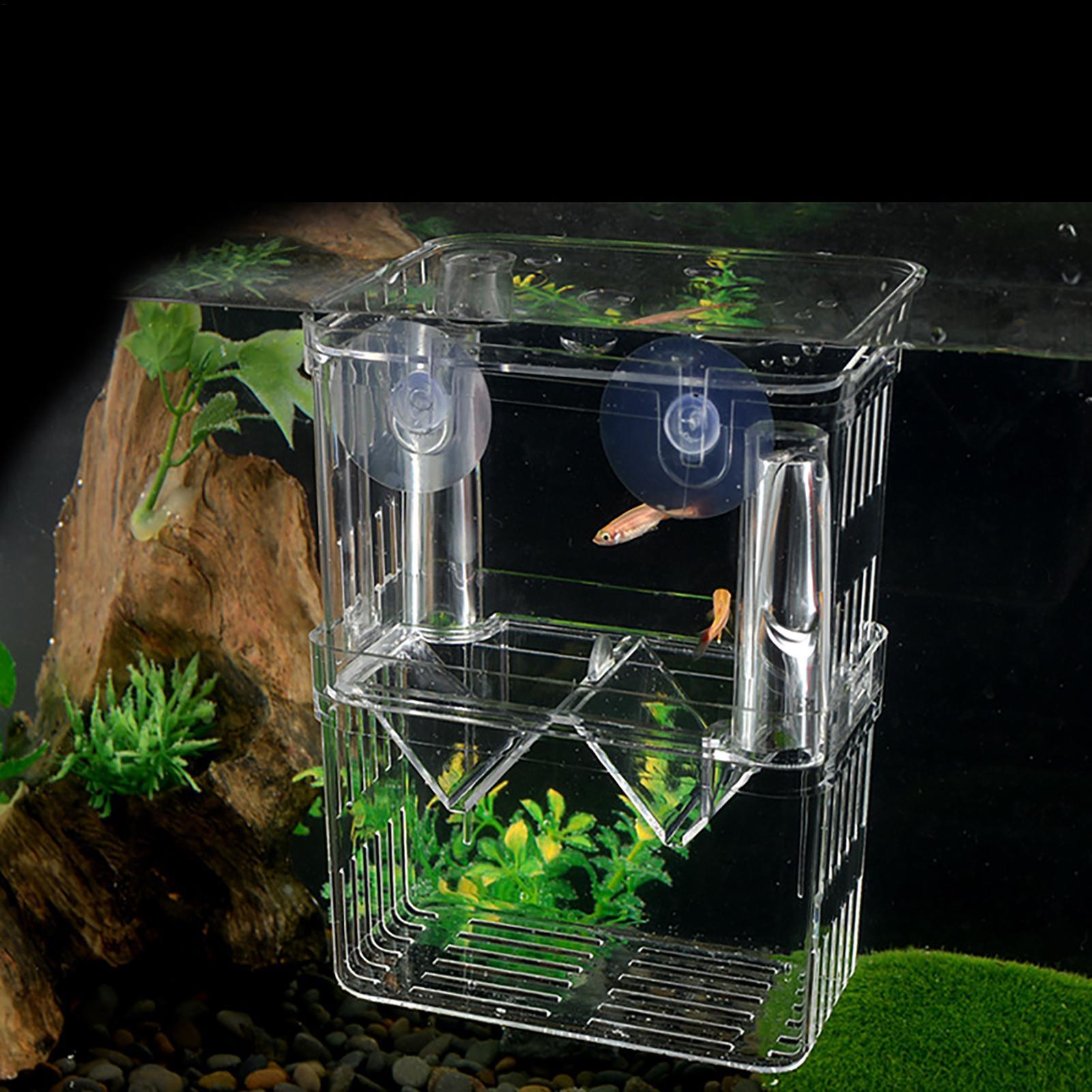 Breeder Box for Fish Tank Tran - Fish Toy In Aquarium 评论和价格