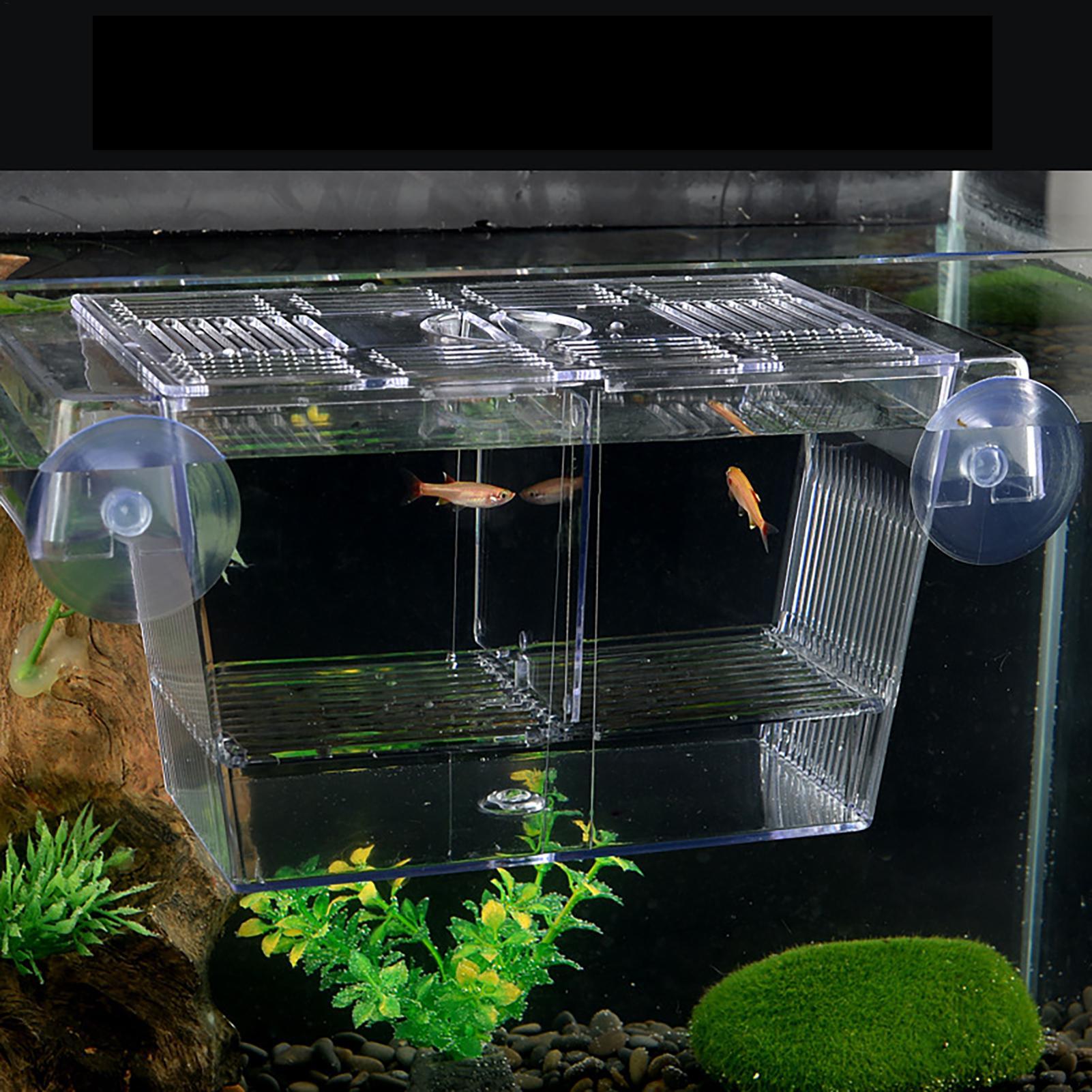 Breeder Box for Fish Tank Tran - Fish Toy In Aquarium 评论和价格