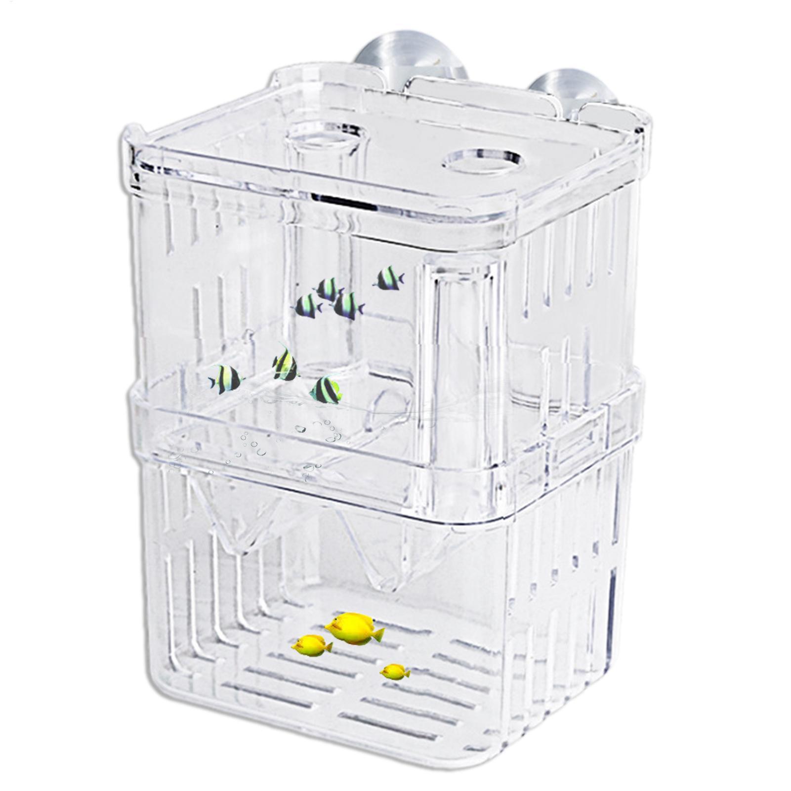 Breeder Box for Fish Tank Tran - Fish Toy In Aquarium 评论和价格