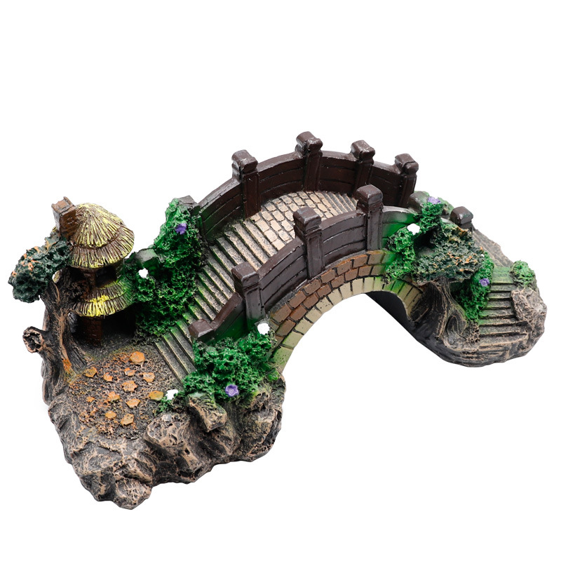 Aquarium Fish Tank Vintage Dec - Aquarium Fish Bridge 评论和价格