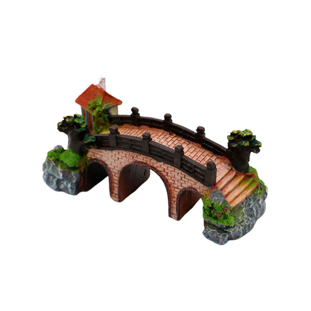 Artificial Three-Hole Bridge A - Aquarium Fish Bridge 评论和价格