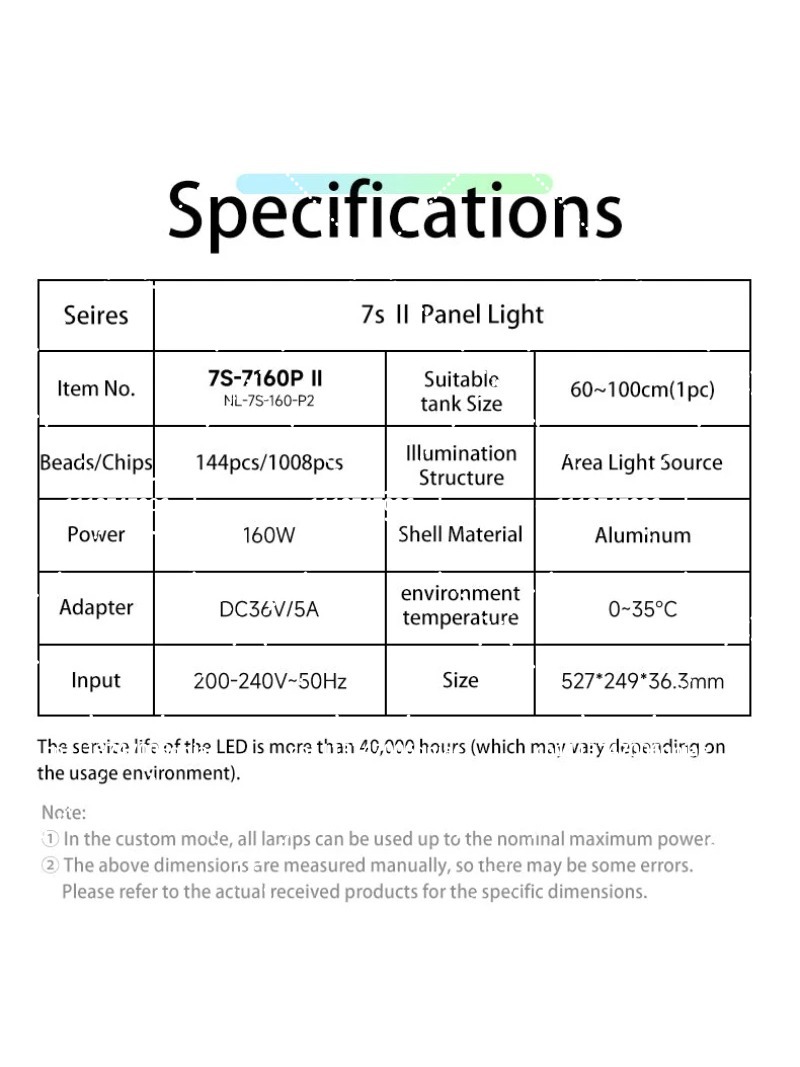 Aquarium LED Light 160W RGB Fu - Aquarium Led Light 评论和价格